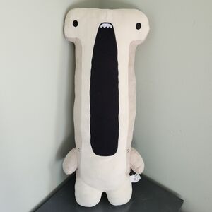 SAMEZU Clever Idiots HAMMER the Shark 24" Plush Pillow EUC No tags.